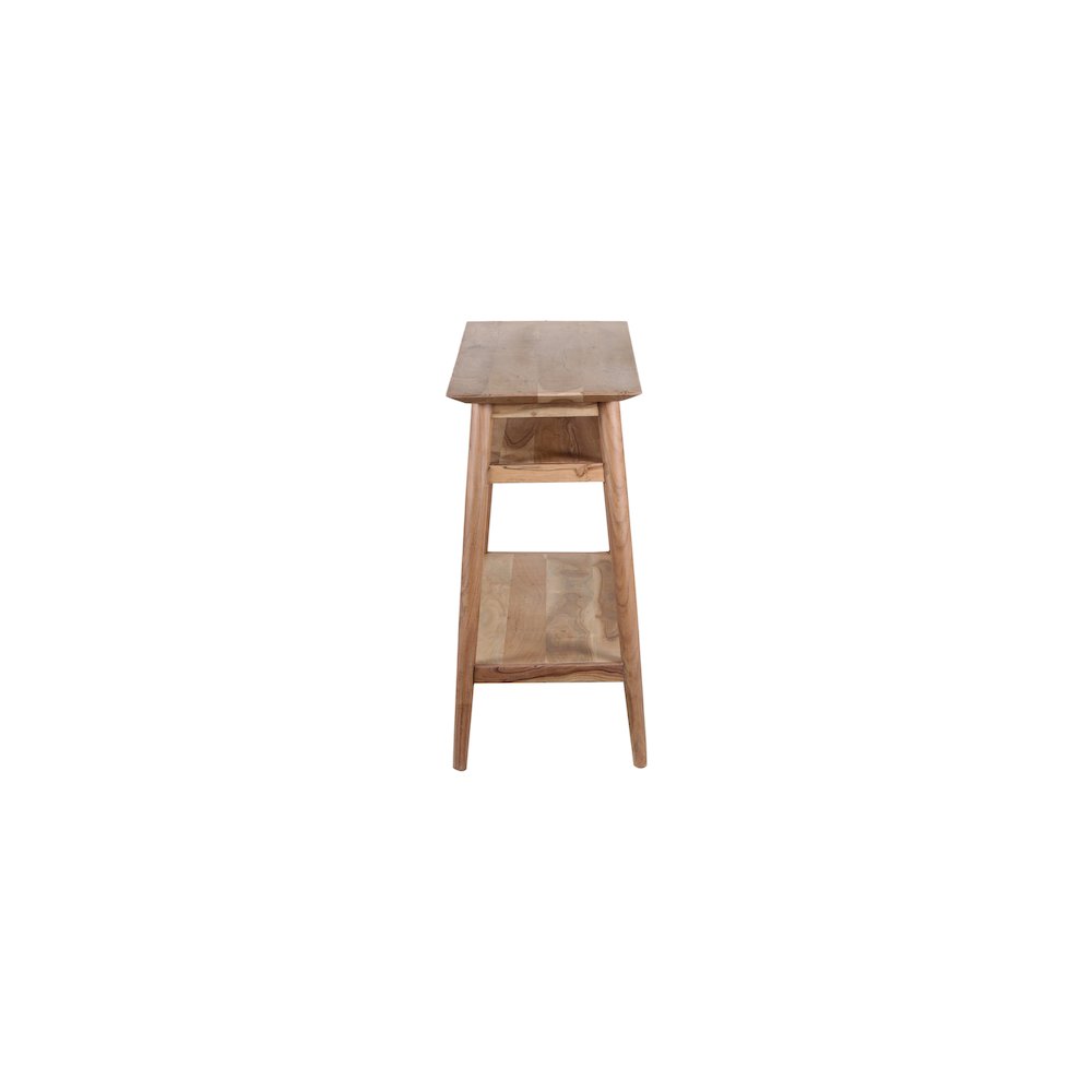 Porter Designs Portola Solid Acacia Wood Console Table, Natural