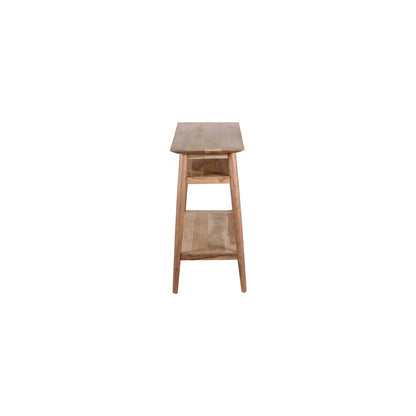 Porter Designs Portola Solid Acacia Wood Console Table, Natural
