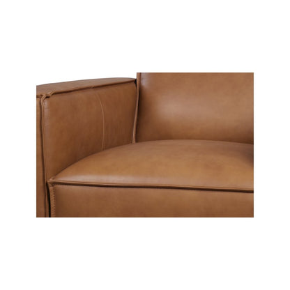 Porter Designs Carina Top Grain Leather Chair, Brown