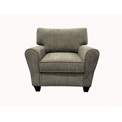 Reese Modern Upholstered Chair, Brown