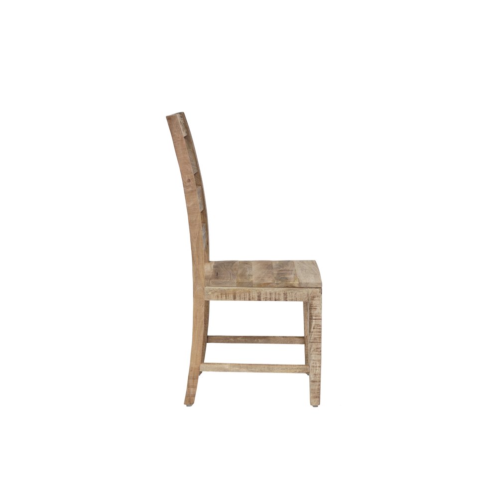 Porter Designs Berkshire Solid Wood Dining Chair, Brown (Set of 2)