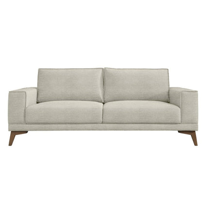 Jarrett Modern Upholstered Sofa, Cream