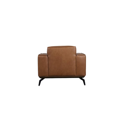 Porter Designs Carina Top Grain Leather Chair, Brown