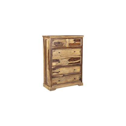 Porter Designs Taos Solid Sheesham Wood Chest, Natural