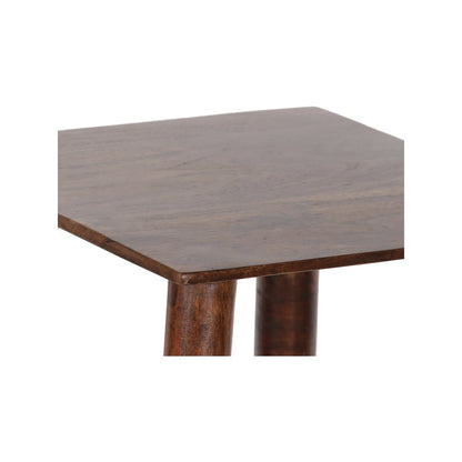 Porter Designs Portola Solid Acacia Wood End Table, Brown