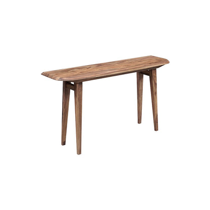 Porter Designs Fusion Solid Sheesham Wood Console Table, Natural