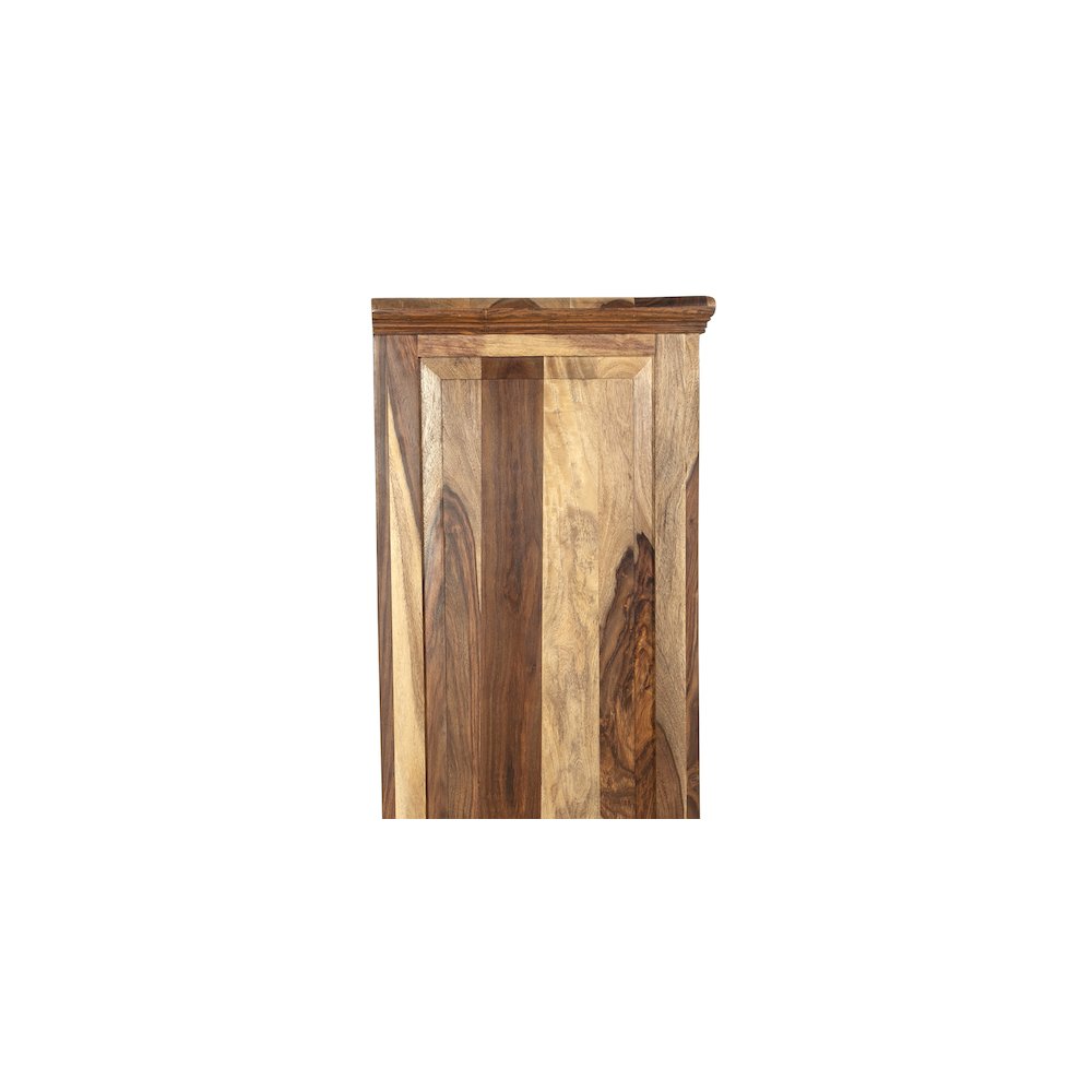 Porter Designs Taos Solid Sheesham Wood Chest, Natural