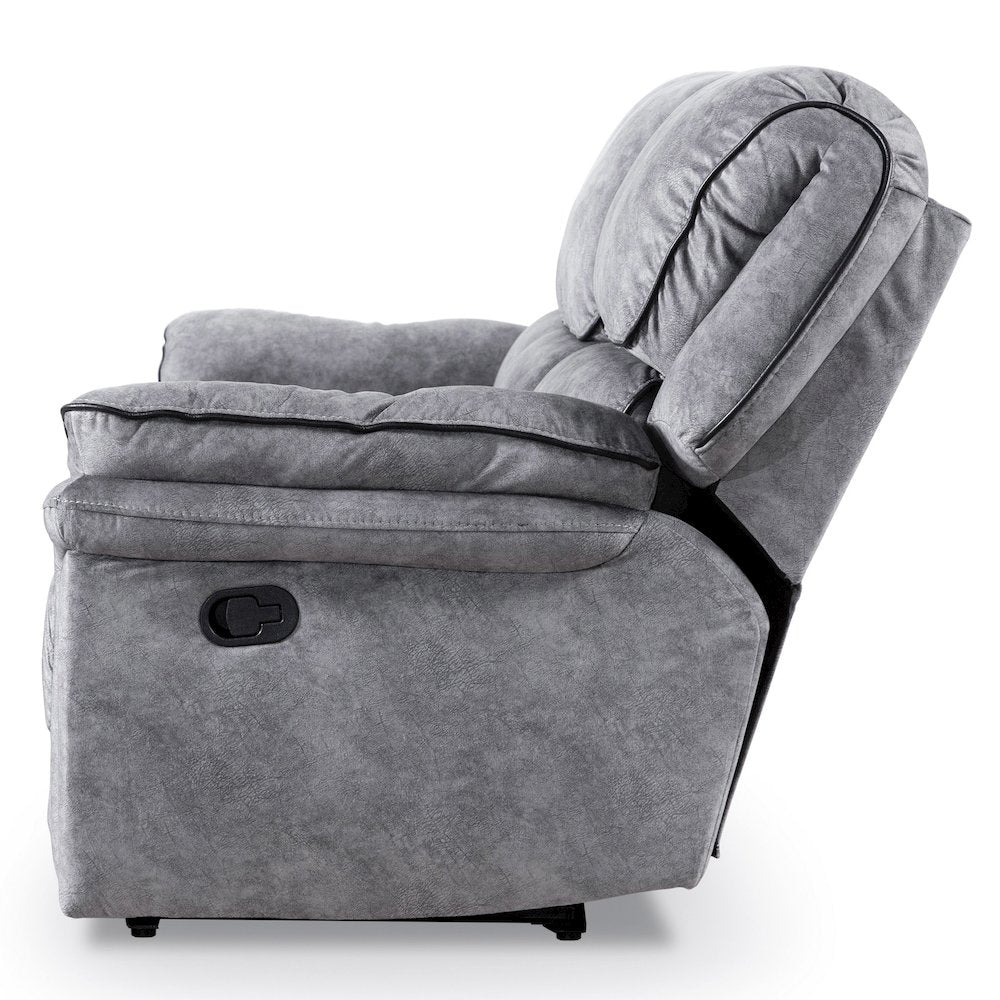 Furniture of America Jamesing Manual Recline Sofa
