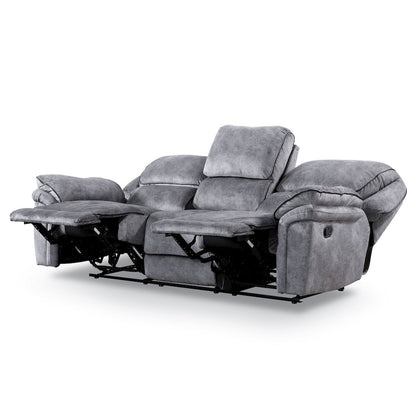 Furniture of America Jamesing Manual Recline Sofa