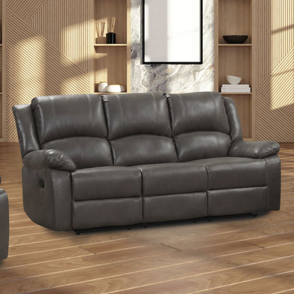 Furniture of America Lamick Manual Recline Sofa