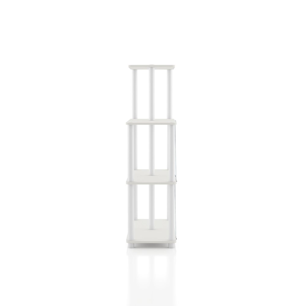 Seni 5-Cube Shelves Wood Open Bookcase