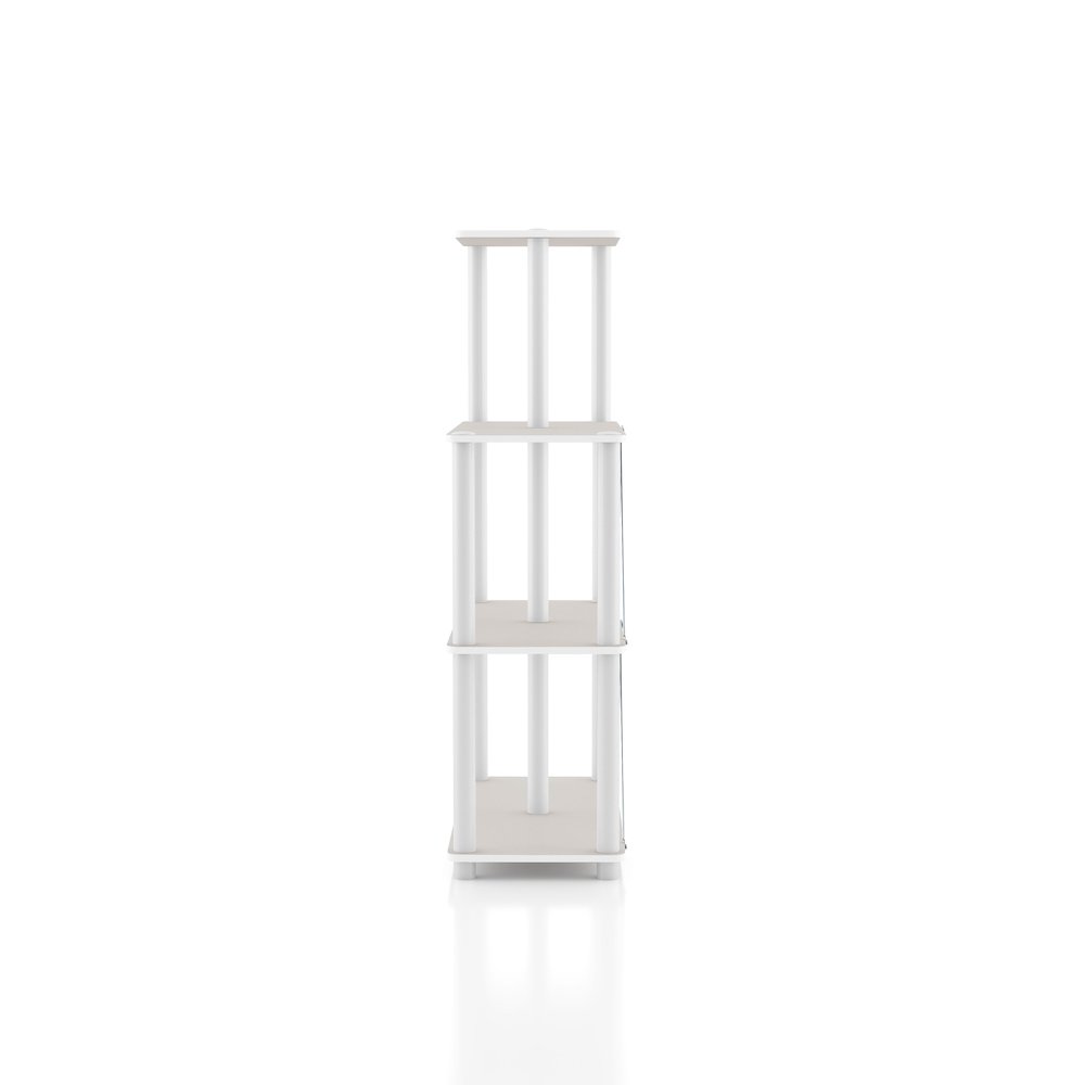 Seni 5-Cube Shelves Wood Open Bookcase