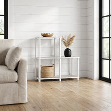 Wood 3-Cube Shelves Open Bookcase for Stylish Storage