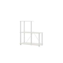 Wooden 3-Cube Shelves Open Bookcase with Compact Storage and Modern Design