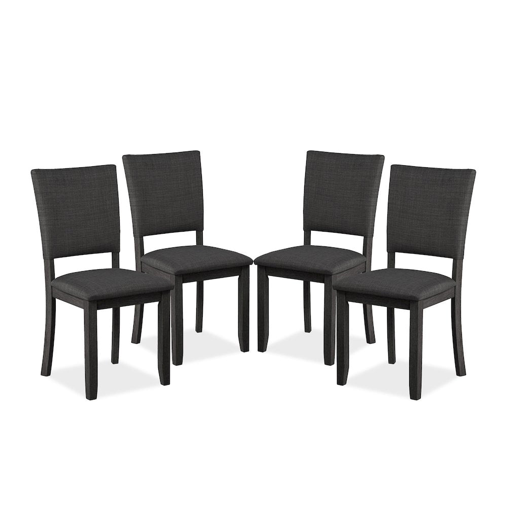 Ravyn Modern Solid Wood Dining Chairs (Set of 4)