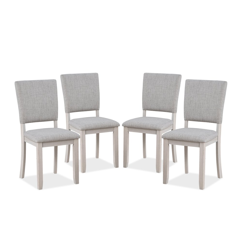 Ravyn Modern Solid Wood Dining Chairs (Set of 4)