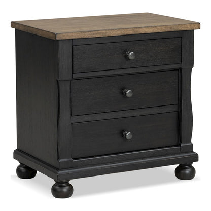 Fontevraud 3-Piece Bedroom Set with 3-Drawer Nightstand