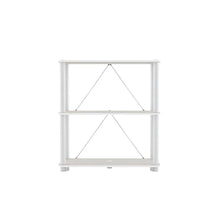 Wooden 3-Tier Open Bookcase with Spacious Shelves for Versatile Storage