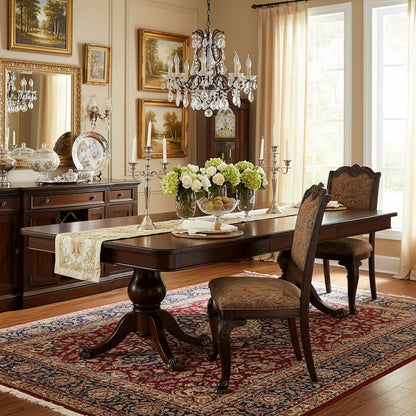 Brown Upholstered Dining Chairs Set of 2 Stylish Kitchen and Dining Room Chairs