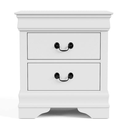 Arabella Wood 2-Drawer Nightstands (Set of 2)