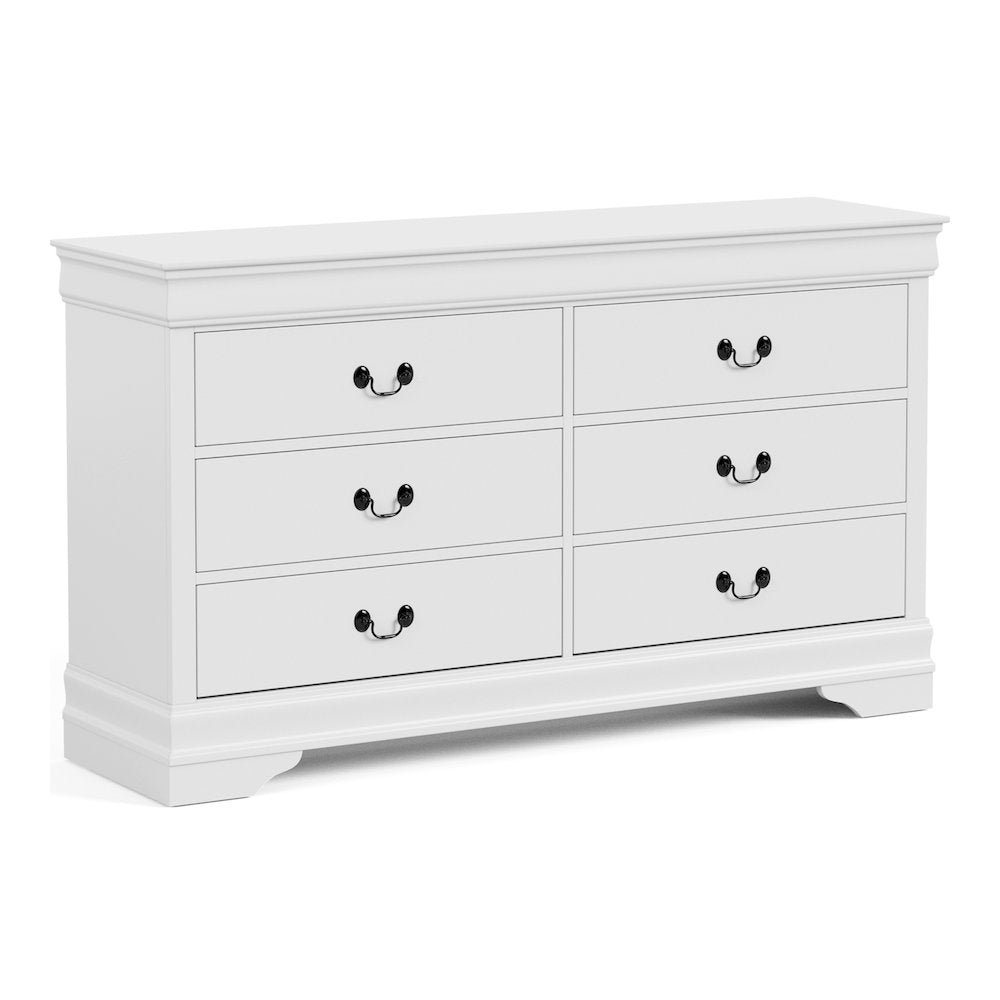 Arabella Wood 6-Drawer Dresser