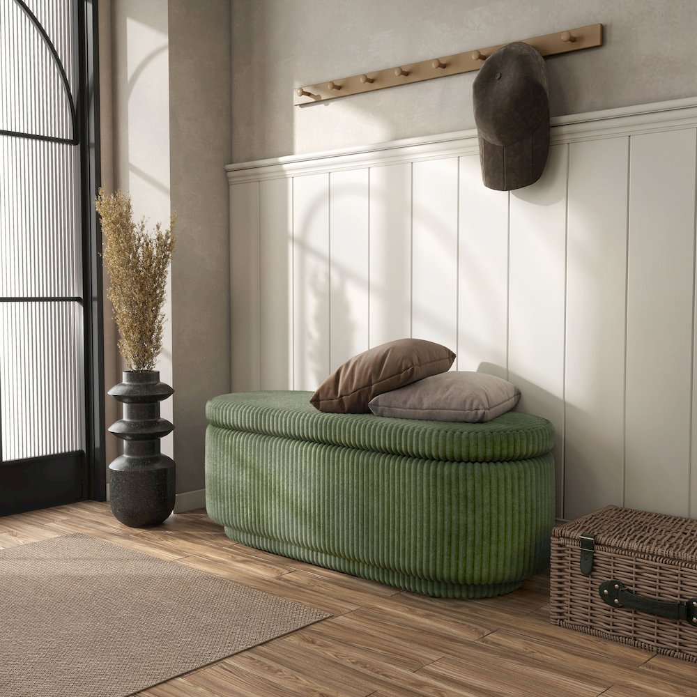 Furniture of America Lemmin Storage Bench