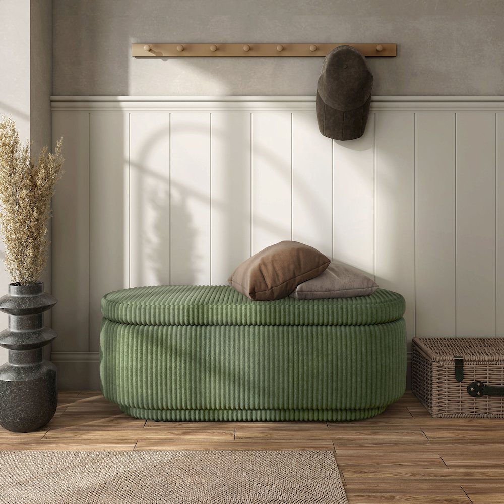 Furniture of America Lemmin Storage Bench