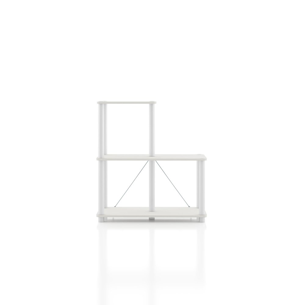 Seni 3-Cube Shelves Wood Open Bookcase