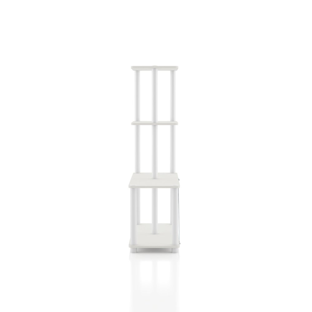 Seni 3-Cube Shelves Wood Open Bookcase