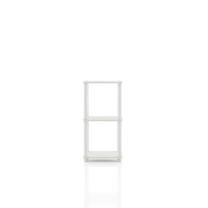 Seni 3-Tier 15-Inch Shelves Wood Open Bookcase