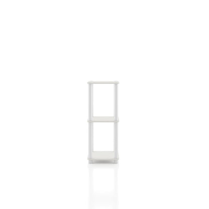 Seni 3-Tier 15-Inch Shelves Wood Open Bookcase