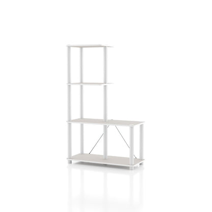 Seni 3-Cube Shelves Wood Open Bookcase