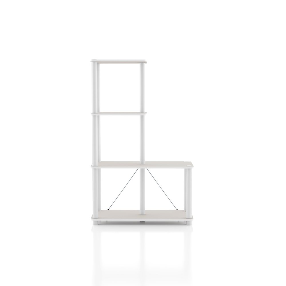 Seni 3-Cube Shelves Wood Open Bookcase