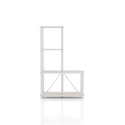 Seni 3-Cube Shelves Wood Open Bookcase