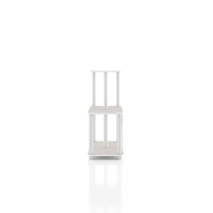 Seni 3-Cube Shelves Wood Open Bookcase