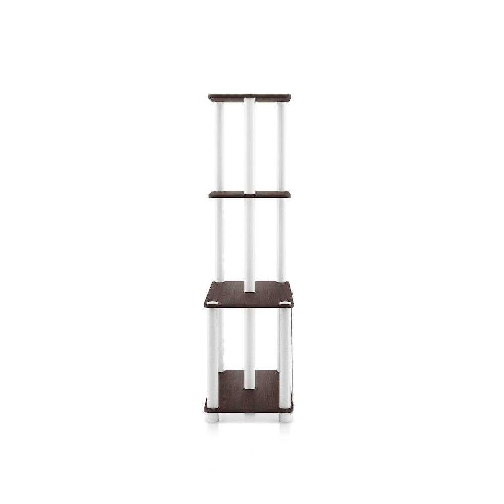 Seni 3-Cube Shelves Wood Open Bookcase