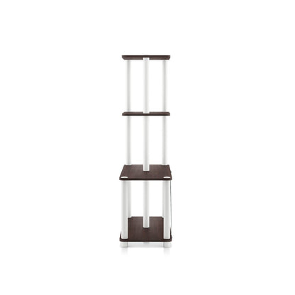 Seni 3-Cube Shelves Wood Open Bookcase