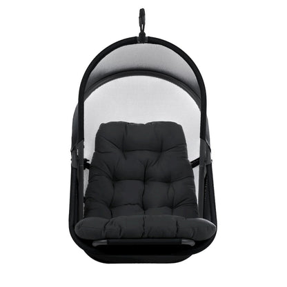 Drift Patio Foldable Porch Swing Chair with Cushion