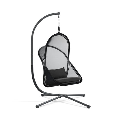 Sway UV-Resistant Foldable Patio Swing Chair with Stand