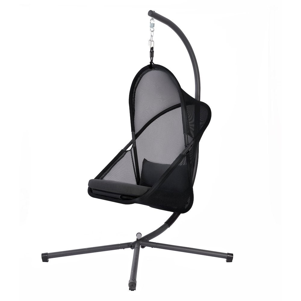 Sway UV-Resistant Foldable Patio Swing Chair with Stand