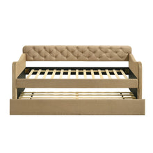 Knolt Fabric Twin Daybed with Trundle