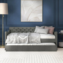 Knolt Fabric Twin Daybed With Trundle