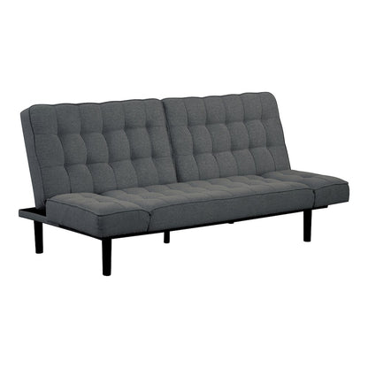 Sunith Wood Frame Fabric Futon Sofa Bed