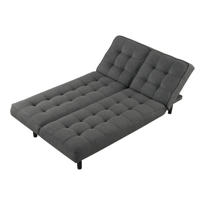 Willen Wood Frame Fabric Futon Sofa Bed