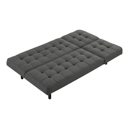 Willen Wood Frame Fabric Futon Sofa Bed