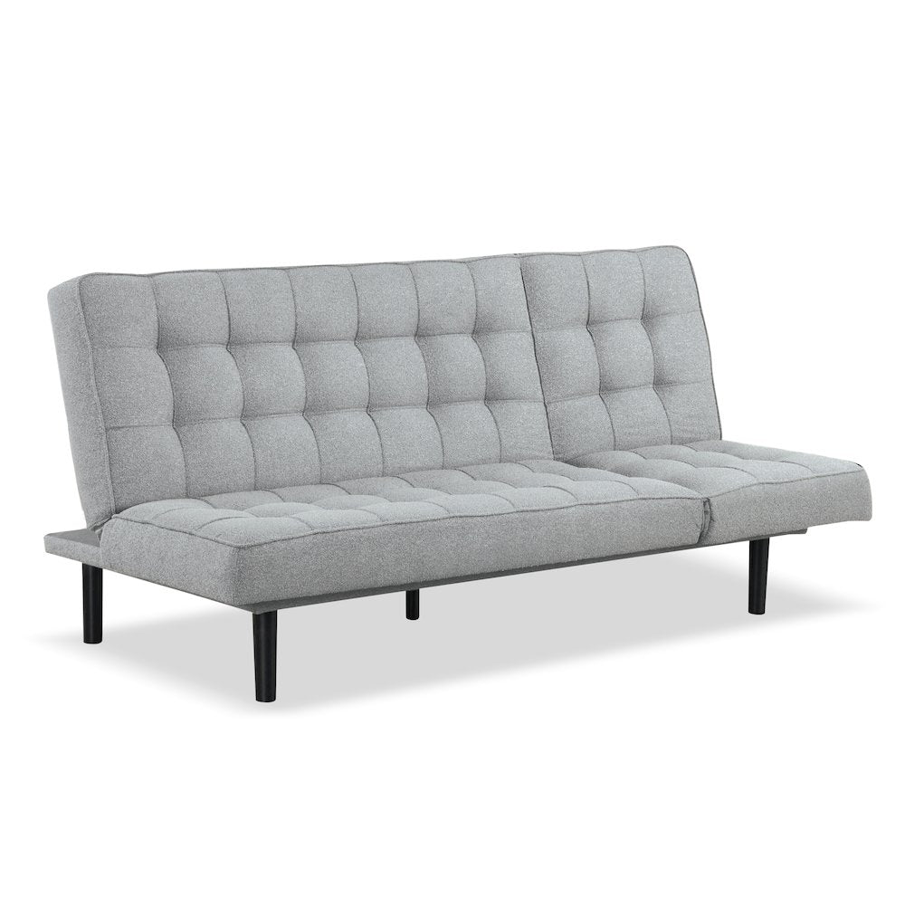 Willen Wood Frame Fabric Futon Sofa Bed