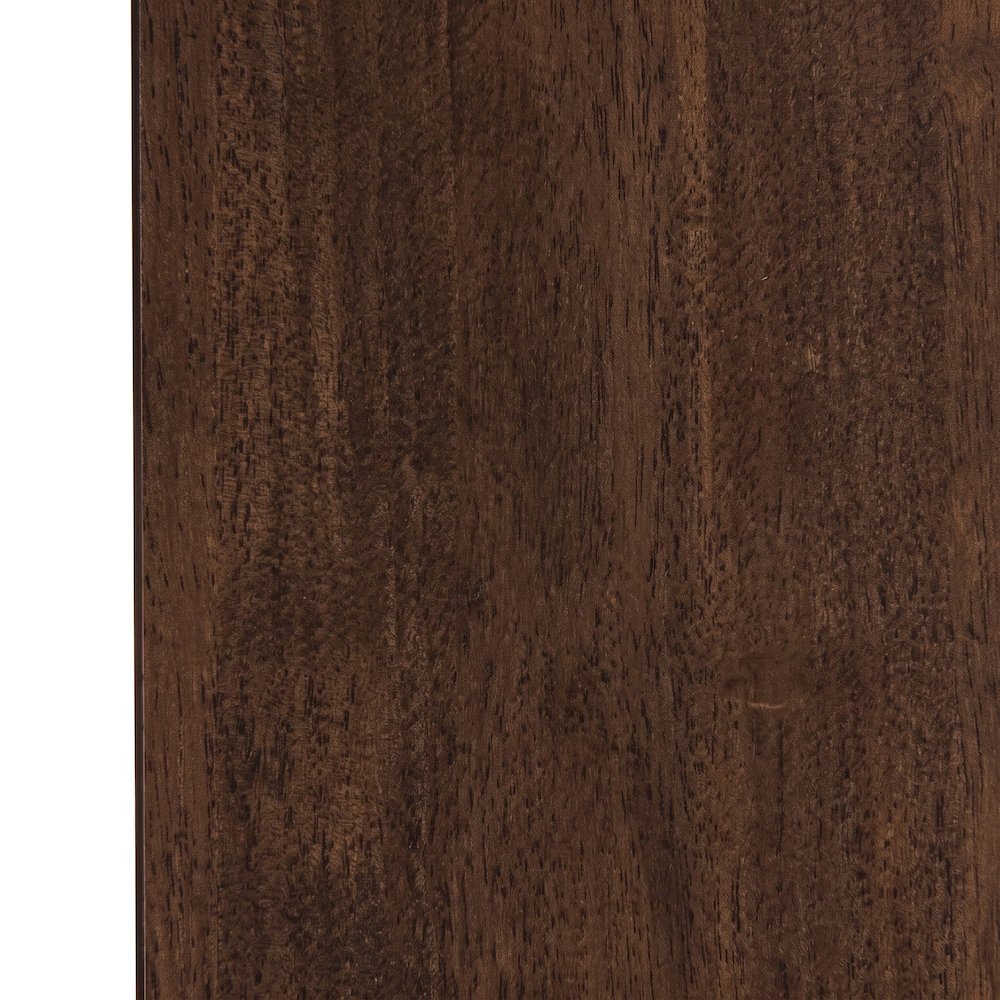 Starlight Canyon Home Solid Wood Dining Server with Live Edge Top, Brown
