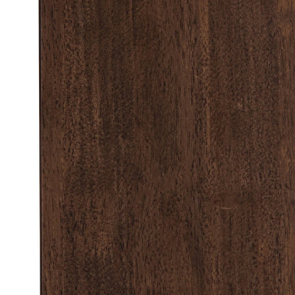 Starlight Canyon Home Solid Wood Dining Server with Live Edge Top, Brown