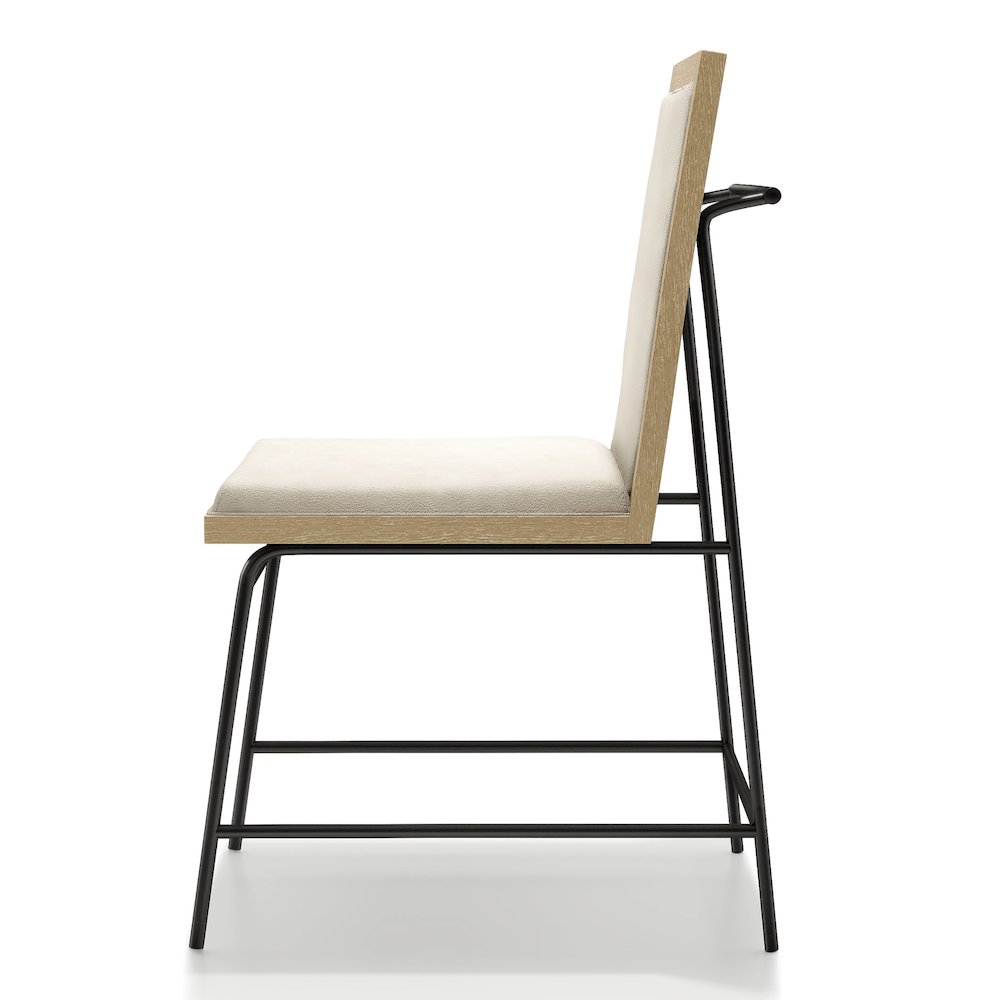 Hallond Solid Wood Dining Chair in Oak (Set of 2)