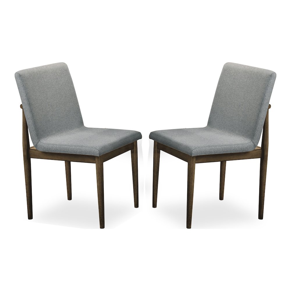 Alto Natural/Light Gray Solid Wood Dining Chairs (Set of 2)